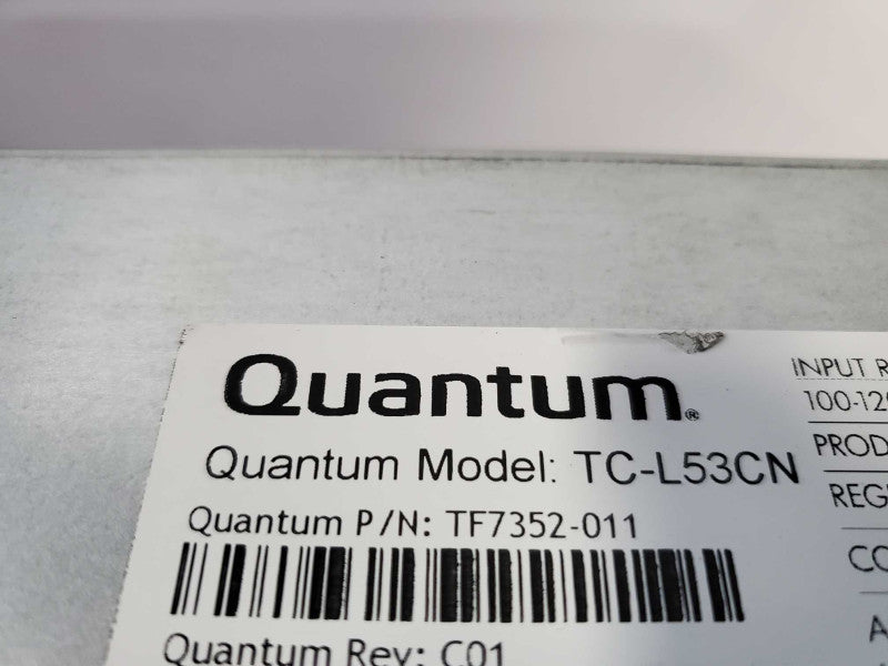Quantum Rack Drive TC-L53CN TC-L52AN LTO5 Ultrium 3000 Hh SAS Internal Tape ~