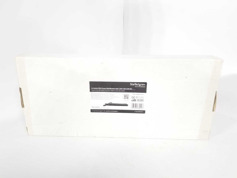 StarTech RKPW161915 Rackmount PDU with 16 Outlets and SurgeProtection 1U Q_