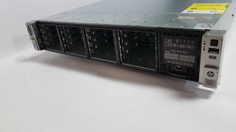 HP Proliant DL380p gen8 2x Xeon E5-2609 @ 2.40ghz / 64gb ram / P420i Ctrl #