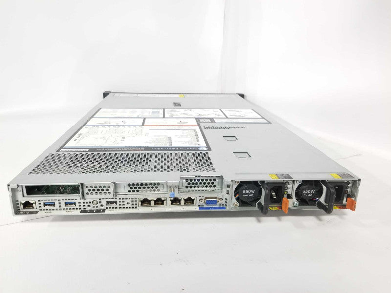 Lenovo x3550M5, 2x Xeon E5-2630v3 2.4ghz 128GB DDR4 M5210 2x PSU 2.5 _