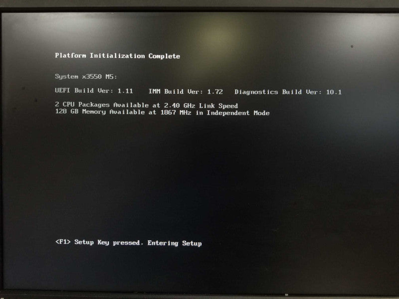Lenovo x3550M5, 2x Xeon E5-2630v3 2.4ghz 128GB DDR4 M5210 2x PSU 2.5 _
