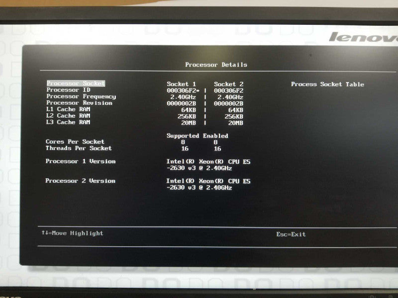 Lenovo x3550M5, 2x Xeon E5-2630v3 2.4ghz 128GB DDR4 M5210 2x PSU 2.5 _