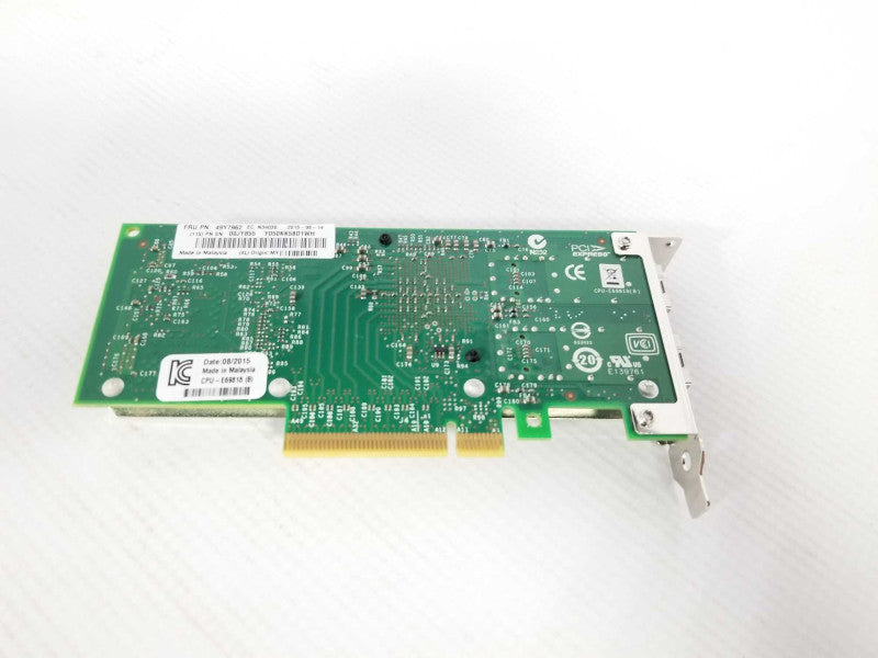IBM Intel X520-DA2 Dual Port 10GbE SFP+ Server Network Card 49Y7962 LP _