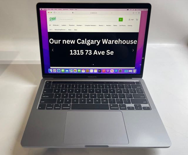 2020 MacBook Pro 13-inch i5-1038NG7 CPU 16GB RAM 500GB STORAGE READ DES.