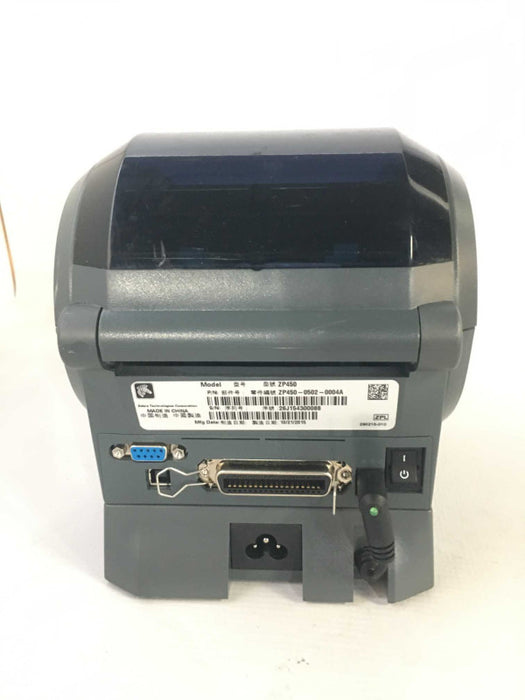 Zebra ZP450 ctp thermal label printer AS-IS Q#