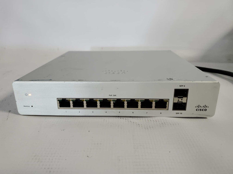 Cisco Meraki MS220-8P-HW 8 Port Desktop Gigabit Ethernet Switch [Unclaimed] (