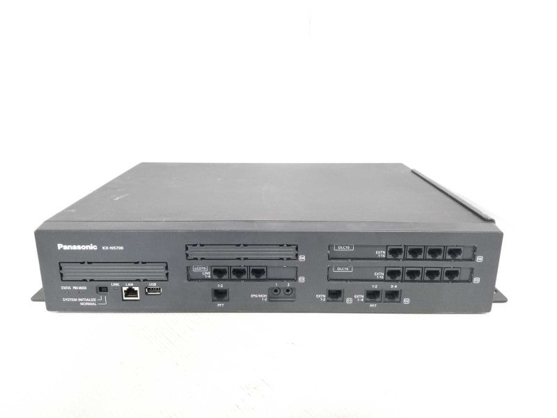 Panasonic KX-NS700C hybrid IP-PBX 2x DLC-16 & LCOT6, Read _
