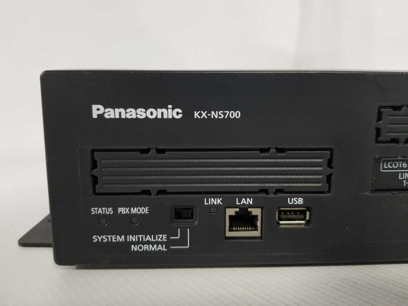 Panasonic KX-NS700C hybrid IP-PBX 2x DLC-16 & LCOT6, Read _