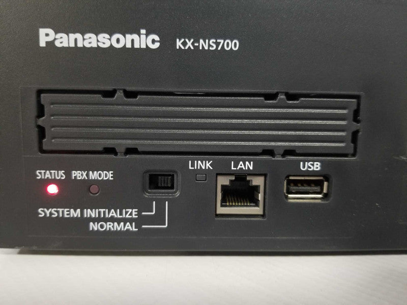 Panasonic KX-NS700C hybrid IP-PBX 2x DLC-16 & LCOT6, Read _