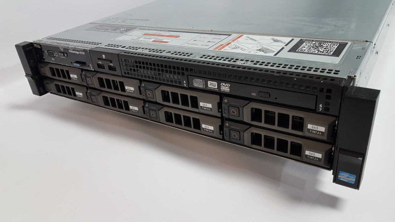 Dell Poweredge R720 2x Xeon E5-2643 V2 @ 3.50ghz / 256gb ram / H710 Mini Raid #