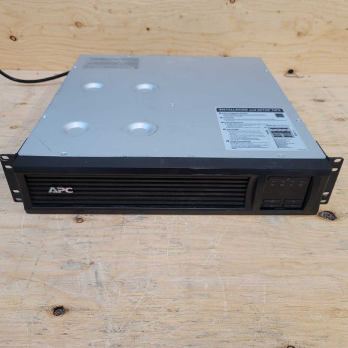 APC SMT1500R2X180 Smart-UPS Power Backup LCD 1500VA 120V SMT1500RM2U =