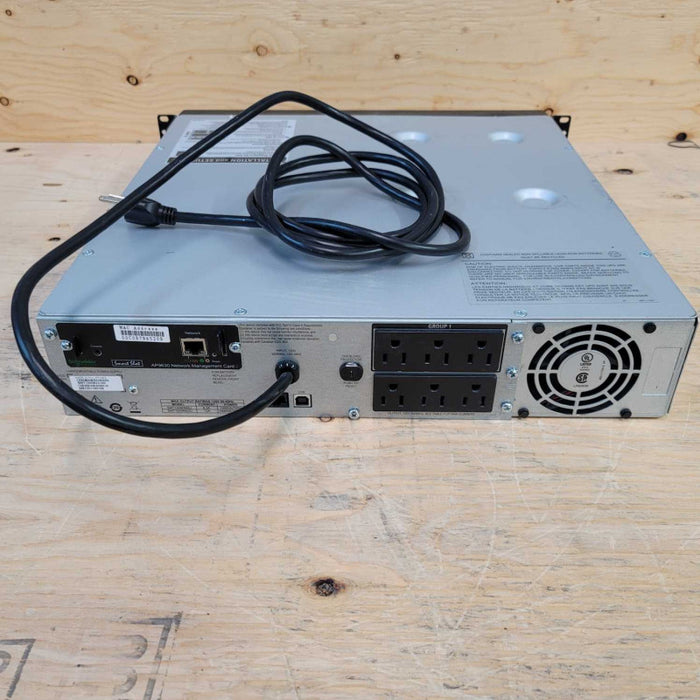 APC SMT1500R2X180 Smart-UPS Power Backup LCD 1500VA 120V SMT1500RM2U =