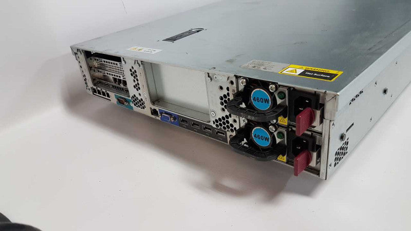HP Proliant DL380P gen8  2x xeon E5-2609 @ 2.40ghz / 64gb ram / P420i raid  #