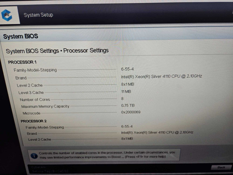 Dell PowerEdge R440 2x Xeon Silver 4110 2.1GHz 64GB DDR4 ECC Ram H740P RAID )