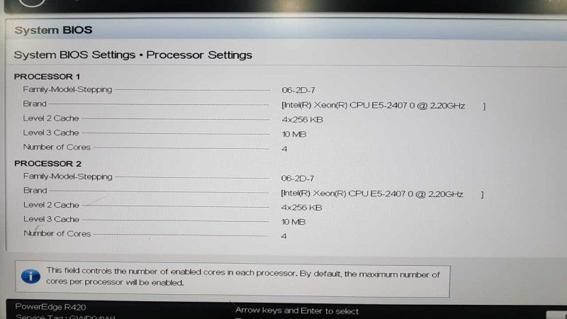Dell Poweredge R420 2x Xeon E5-2407 @ 2.20ghz / 32gb ram / H310 Mini Raid #