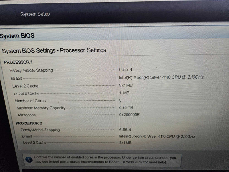 Dell PowerEdge R440 2x Xeon Silver 4110 2.1GHz 32GB DDR4 ECC Ram H330 RAID )