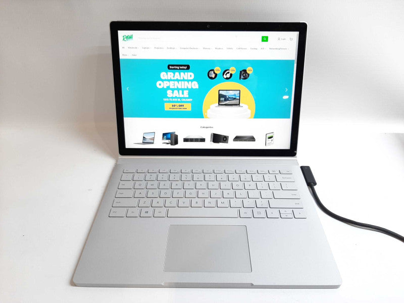 Microsoft Surface Book i7-8650U CPU 16GB RAM 500GB SSD Storage $