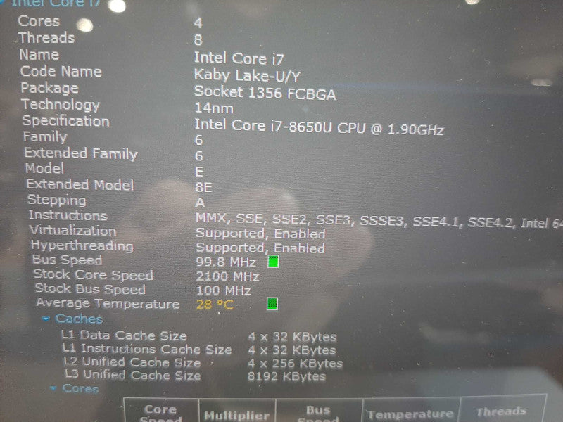 Microsoft Surface Book i7-8650U CPU 16GB RAM 500GB SSD Storage $