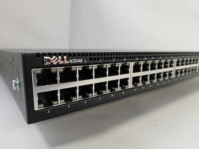 Dell N3048 E07W 48-Port Gigabit Ethernet Switch Dual Power Supply )