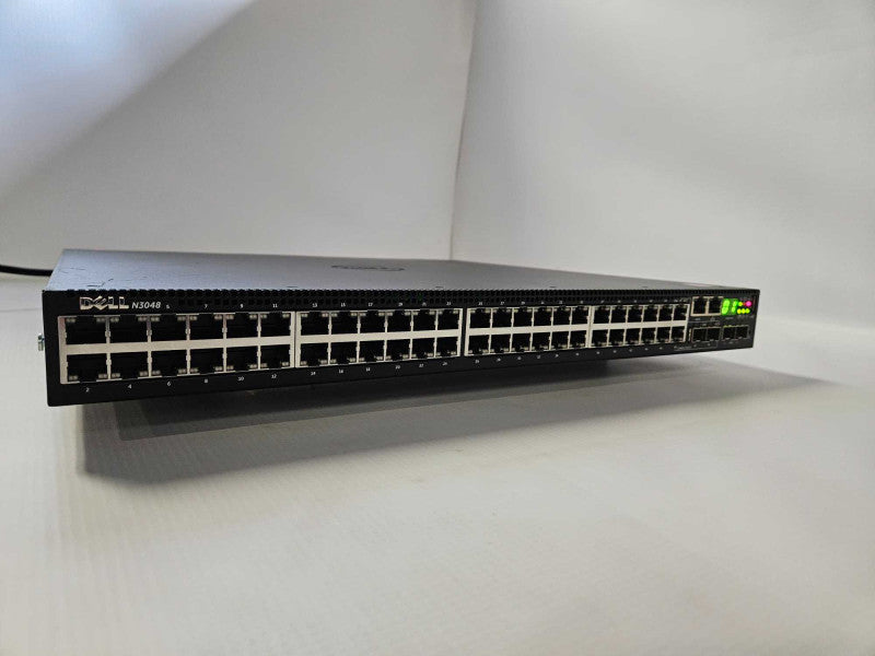 Dell N3048 E07W 48-Port Gigabit Ethernet Switch Dual Power Supply )