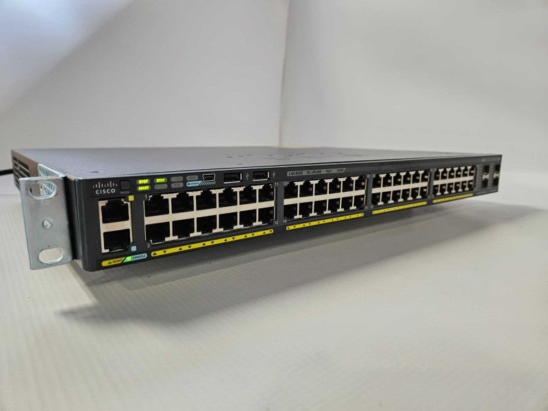 Cisco WS-C2960X-48FPS-L 48-Port Gigabit PoE+ Network Switch )