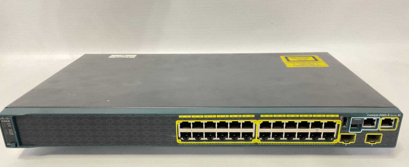 Cisco WS-C2960S-24TS-S 24 Port Managed Switch  -