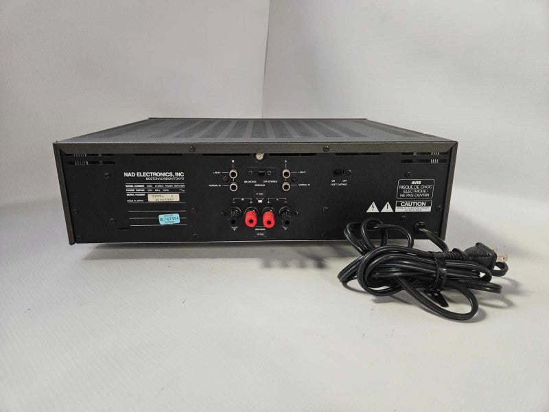NAD STEREO POWER AMPLIFIER 2200 POWER ENVELOPE HiFi )