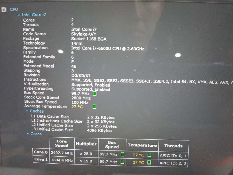 Microsoft Surface Book i7-6600U CPU 16GB RAM 500GB SSD Storage Q$