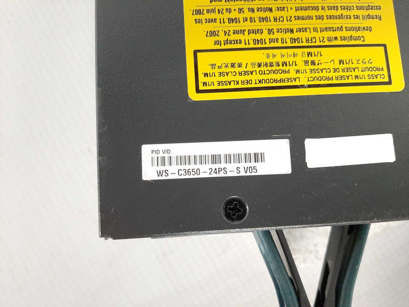 Cisco WS-C3650-24PS-S 24-Port PoE 4x1G Switch $