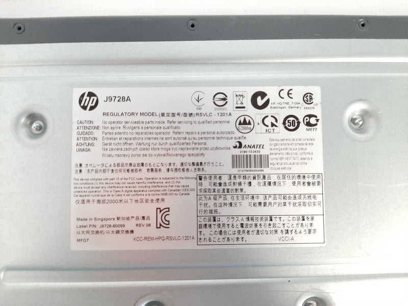 HP ProCurve 2920-48G J9728A 48 Port POE+ Switch /w Rack Ears, J9731A, J9733A Q$