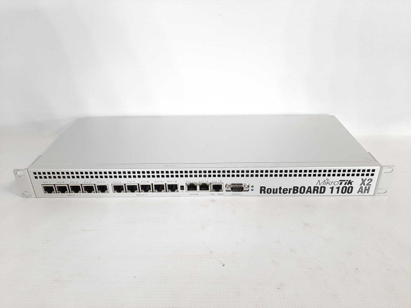 MikroTik X2 RouterBoard 1100AH 13 Port Gigabit Rack Mountable Dual Core Route $