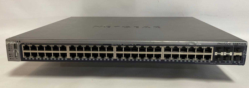 Netgear ProSafe GSM7352S Gigabit 48 port network switch  Q-