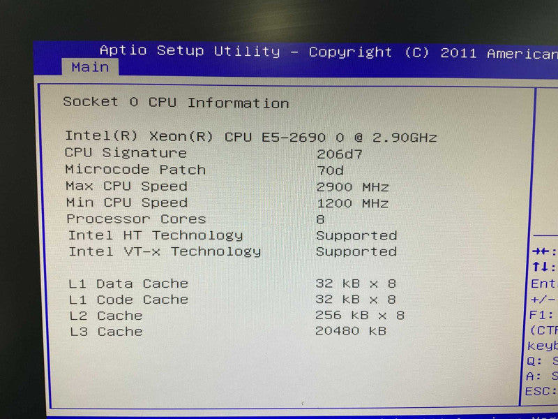 SUN Oracle X3-2 (X4170) M3 1U Server 2x Intel Xeon E5-2690@2.90GHz 256GB RAM  -