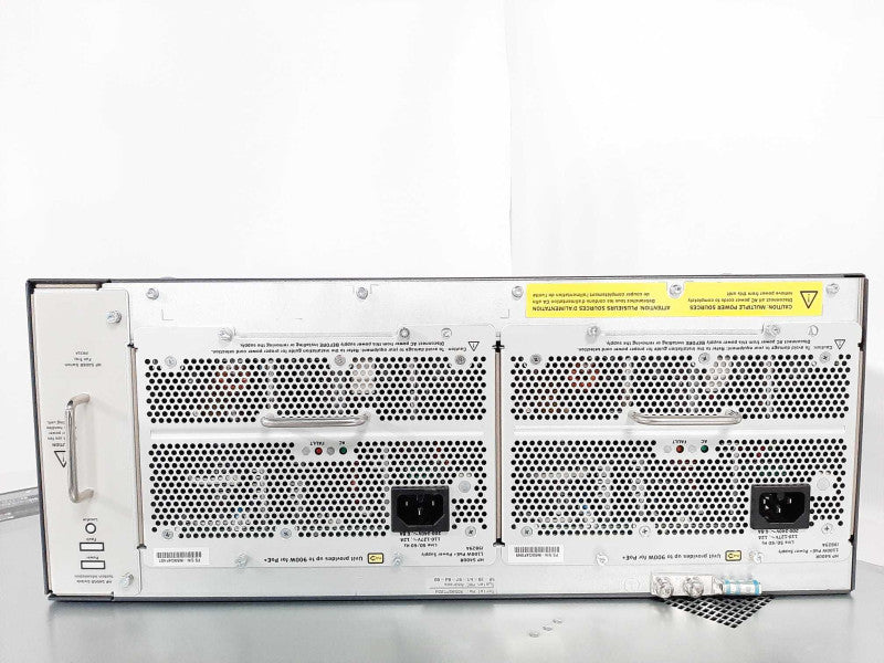HP Aruba 5406R zl2 J9850A 6-Slot Switch Chassis 2x PSU, 1x J9827A, 1x J9827A _