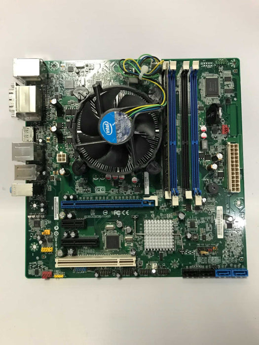 CPU, motherboard, 8gb ddr3 Combo - Intel i5-2400 @ 3.10 GHZ (NO I/O SHIELD)