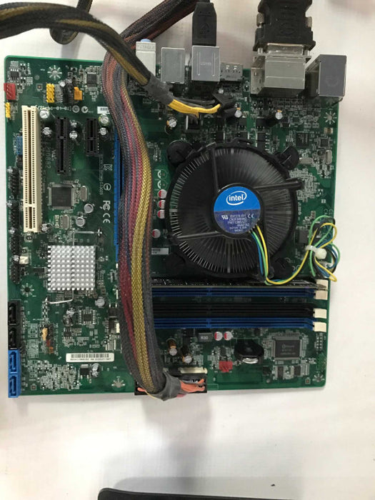 CPU, motherboard, 8gb ddr3 Combo - Intel i5-2400 @ 3.10 GHZ (NO I/O SHIELD)