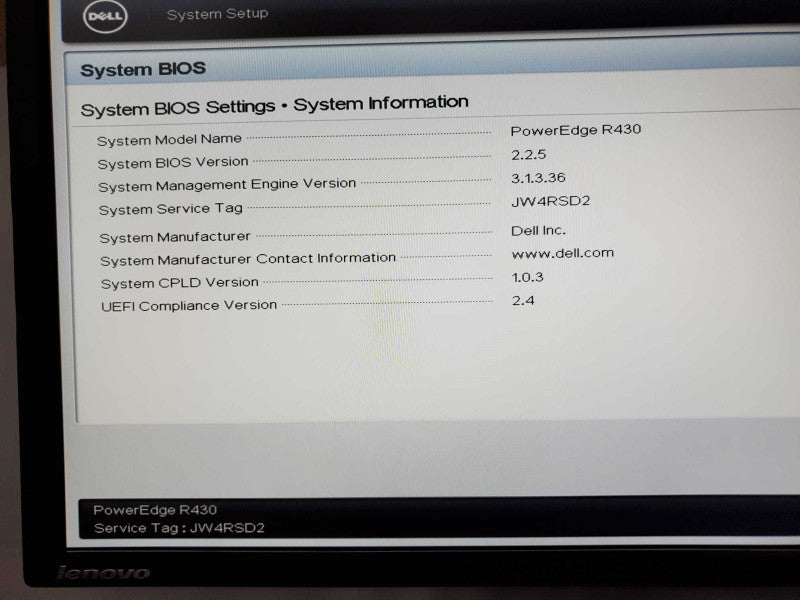 Dell PowerEdge R430 Xeon E5-2623(v3) @ 3.0Ghz 32GB DDR4 2TB HDD H730 Mini  (