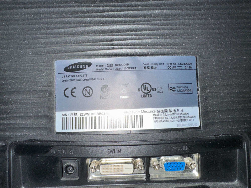 24\\" SAMSUNG LED Monitor S24A300B