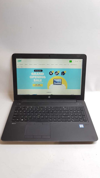 HP Zbook 15 G4 i7-7820HQ @ 2.90ghz / 16gb ram / Nvidia Quadro M2200 #