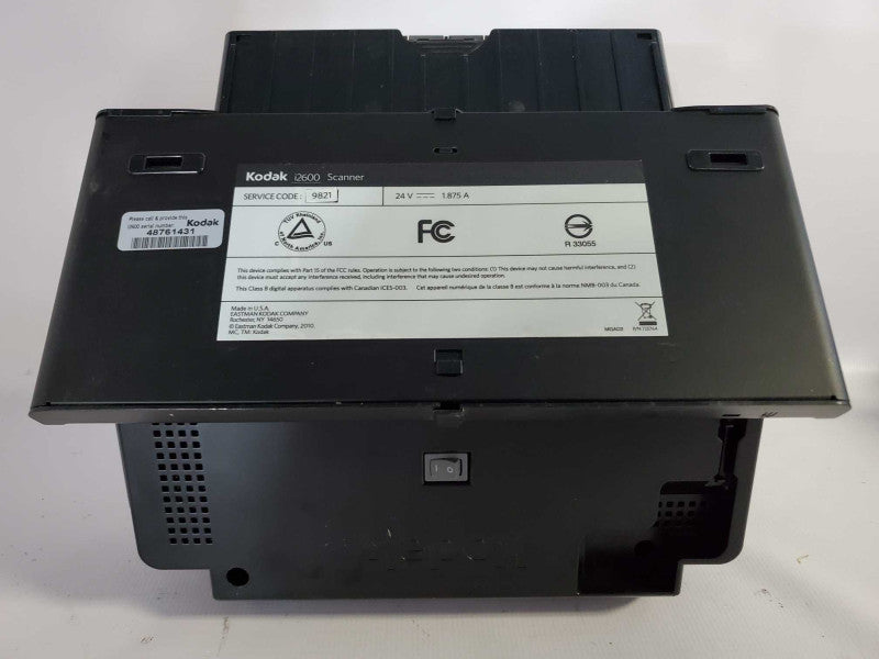 Kodak i2600 Scanner-bis 50ppm/100ipm Duplex (