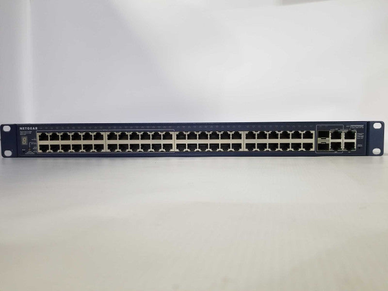NETGEAR ProSafe 48+4 Stackable Smart Switch w/PoE FS752TPS _