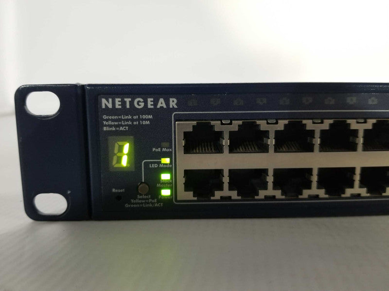 NETGEAR ProSafe 48+4 Stackable Smart Switch w/PoE FS752TPS _