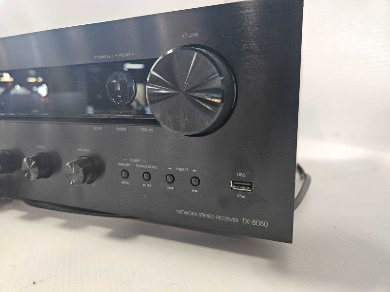 Onkyo TX-8050 2 Channel Audio Video AM/FM Radio Network Stereo AS-IS )