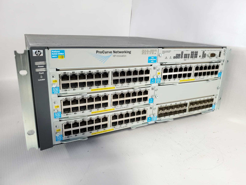 HP ProCurve Switch 5406ZL + 4x J8702A + 1x J8706A (
