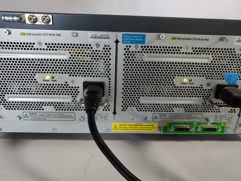 HP ProCurve Switch 5406ZL + 4x J8702A + 1x J8706A (
