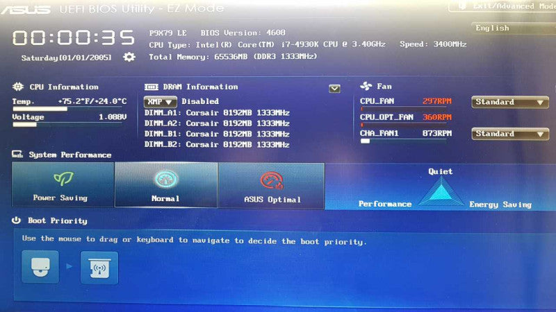 Custom PC i7-4930k @ 3.40ghz / 32gb ram / Air cooler 2x fans - READ #