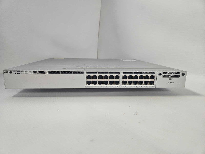 Cisco WS-C3850-24P-S 24 Port PoE Gigabit IP Base Switch **READ** )