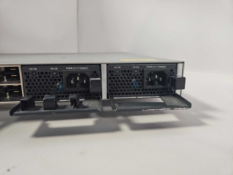 Cisco WS-C3850-24P-S 24 Port PoE Gigabit IP Base Switch **READ** )