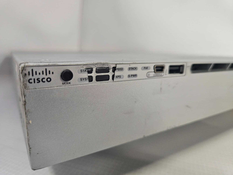 Cisco WS-C3850-24P-S 24 Port PoE Gigabit IP Base Switch **READ** )
