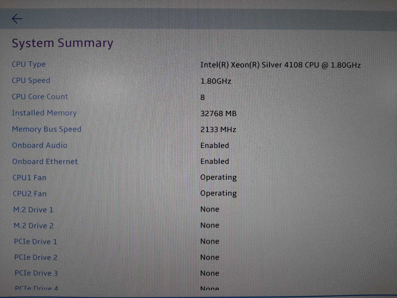 Lenovo ThinkStation P720 2x Silver 4108 32GB DDR4 K620 GPU No HDD READ $